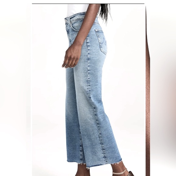 AG Wide Leg Crop Jeans Size 31 - Picture 2 of 11